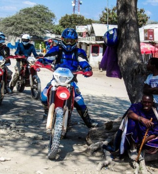 Tansania Motorradreise